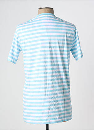 T-shirt stretch manches courtes bleu U.S ATHLETIC homme