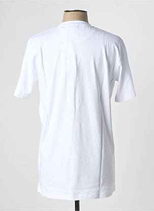 T-shirt stretch manches courtes blanc U.S ATHLETIC homme