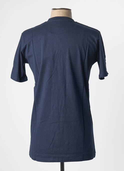 T-shirt stretch manches courtes bleu U.S ATHLETIC homme