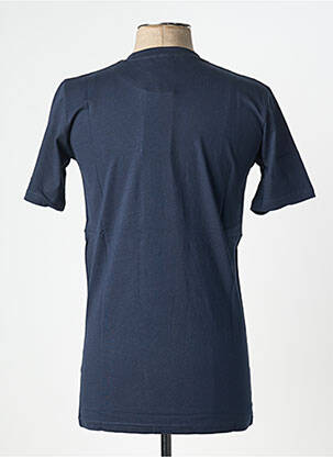 T-shirt stretch manches courtes bleu fonce U.S ATHLETIC homme