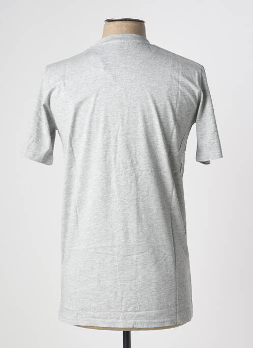 T-shirt stretch manches courtes gris U.S ATHLETIC homme