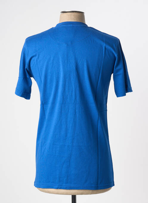 T-shirt bleu U.S ATHLETIC homme