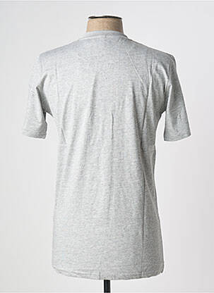 T-shirt stretch manches courtes gris U.S ATHLETIC homme