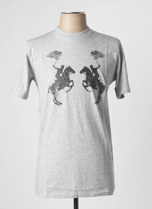 T-shirt gris U.S ATHLETIC homme