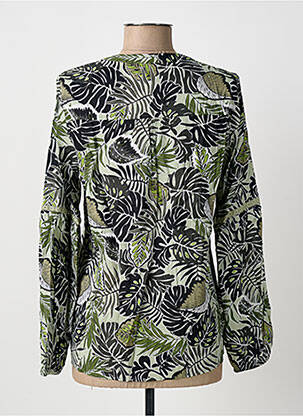 Chemisier coupe cintrée manches longues vert OLSEN femme