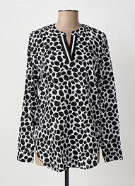 Tunique manches longues col v noir OLSEN femme