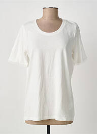 T-shirt stretch manches courtes beige OLSEN femme