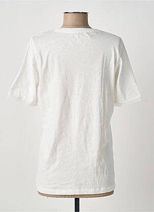 T-shirt stretch manches courtes beige OLSEN femme