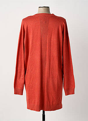 Pull tunique stretch manches longues orange JENSEN femme