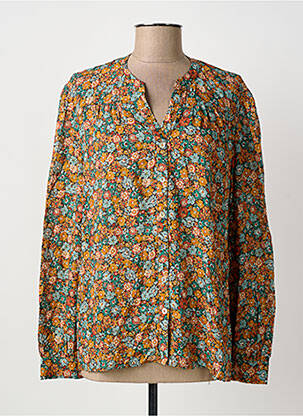 Chemisier orange C'EST BEAU LA VIE femme