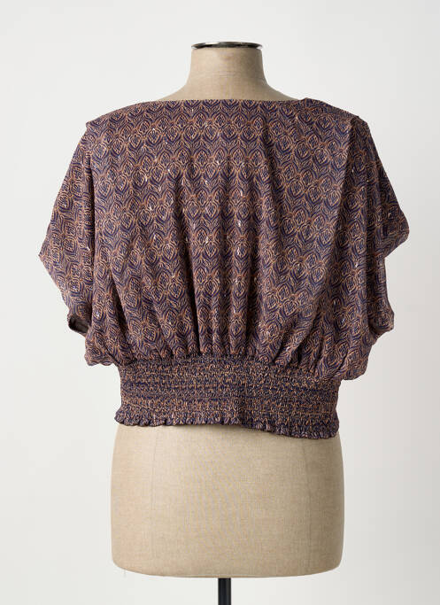 Blouse marron SYSTEMACTION femme