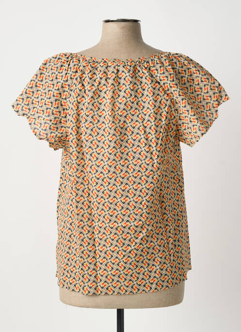 Blouse orange C'EST BEAU LA VIE femme