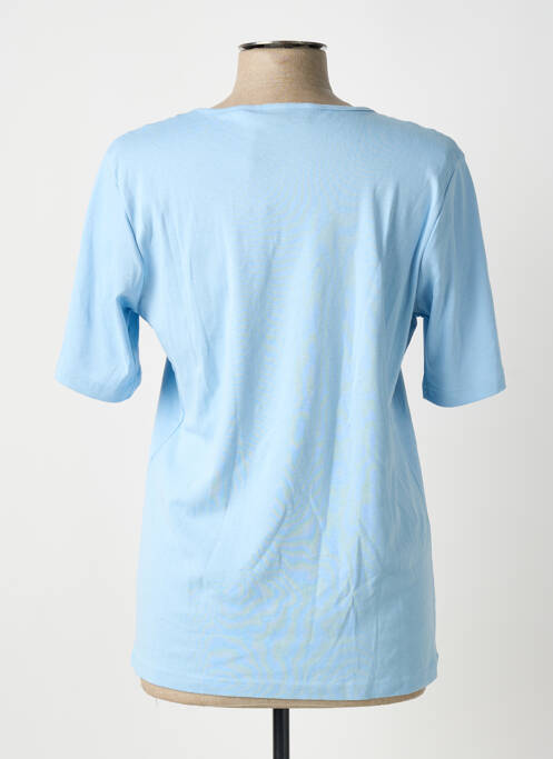 T-shirt bleu SIGNATURE femme