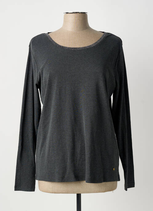 T-shirt gris C'EST BEAU LA VIE femme