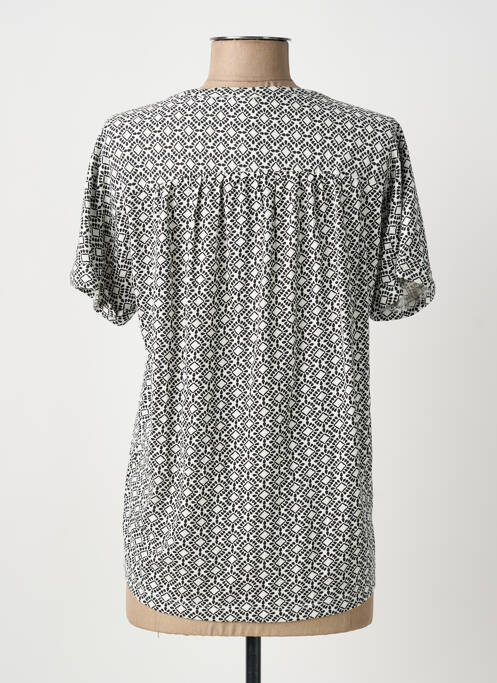 T-shirt imprimé fantaisie manches courtes noir OLSEN femme