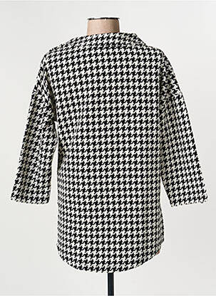 Pull coupe droite manches 3/4 noir OLSEN femme