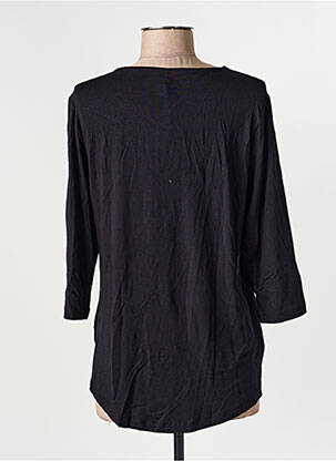 T-shirt manches 3/4 manches 3/4 noir OLSEN femme