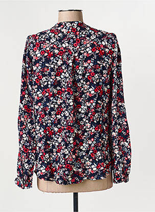 Blouse imprimé fleurs manches longues noir JENSEN femme