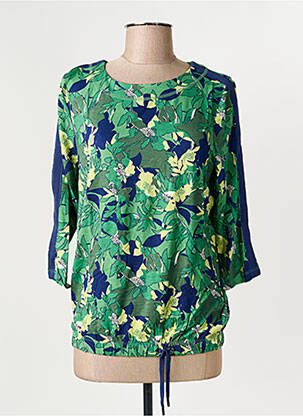 Top stretch manches 3/4 vert OLSEN femme