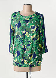 Top stretch manches 3/4 vert OLSEN femme