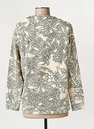 Sweat-shirt stretch manches longues beige OLSEN femme