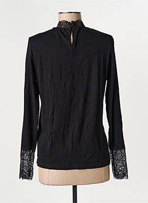 T-shirt manches longues manches longues noir SIGNATURE femme