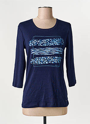 T-shirt bleu OLSEN femme