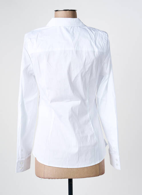 Chemisier coupe cintrée manches longues blanc OLSEN femme