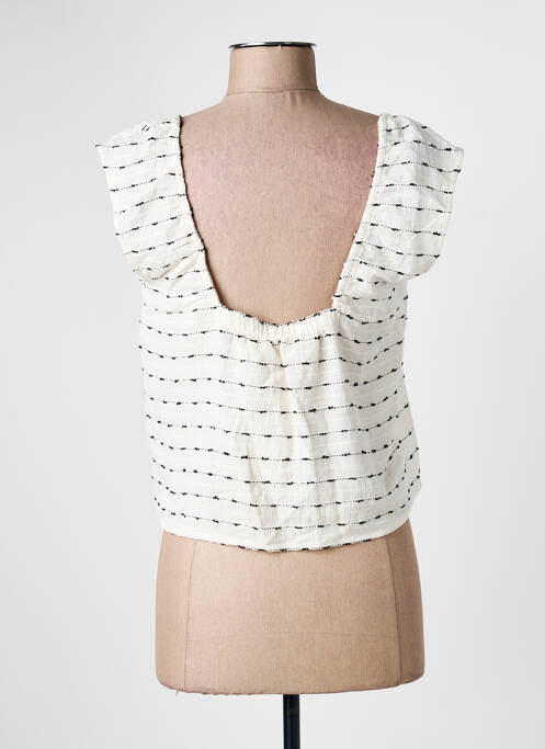 Top blanc SYSTEMACTION femme