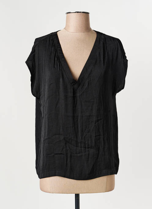 Top manches courtes manches courtes noir LPB femme