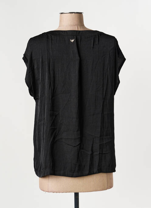 Top manches courtes manches courtes noir LPB femme