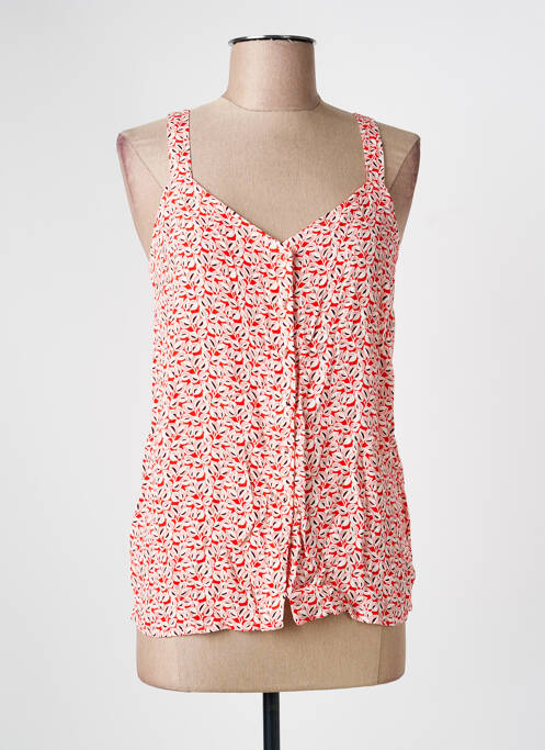 Top rouge C'EST BEAU LA VIE femme