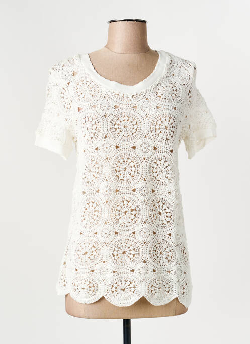 T-shirt blanc C'EST BEAU LA VIE femme