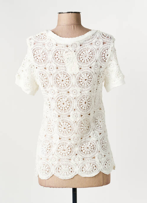 T-shirt blanc C'EST BEAU LA VIE femme