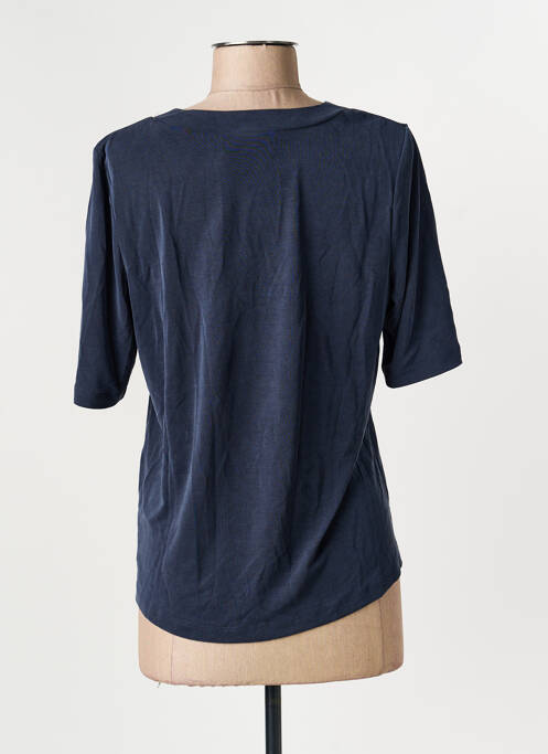 T-shirt bleu SIGNATURE femme