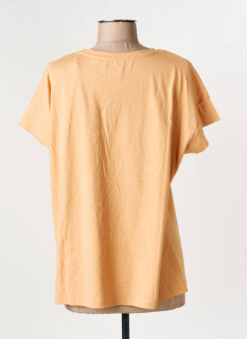 T-shirt orange C'EST BEAU LA VIE femme