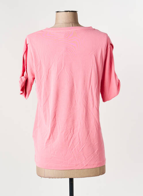 T-shirt rose SIGNATURE femme