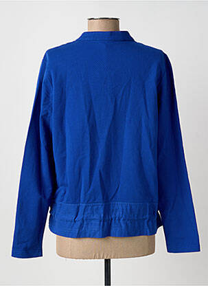Veste casual col rond bleu OLSEN femme