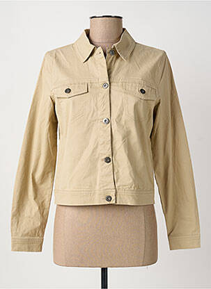 Veste casual coupe droite beige JENSEN femme