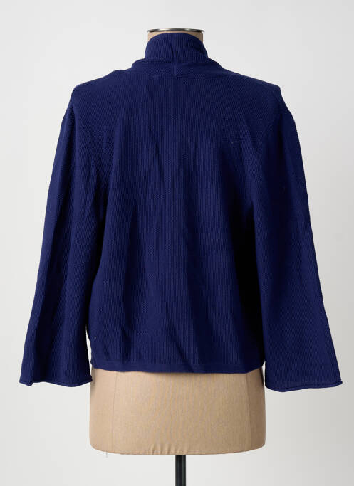 Gilet manches longues bleu OLSEN femme