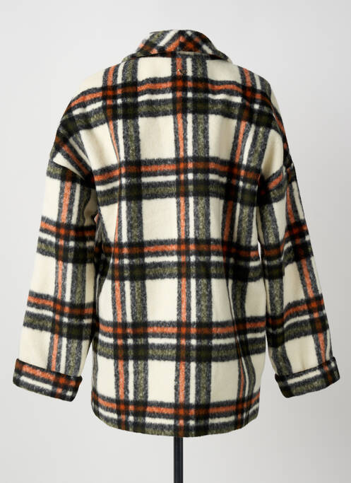 Manteau court beige LPB femme