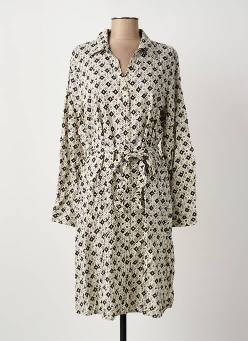 Robe mi-longue noir GARCIA femme