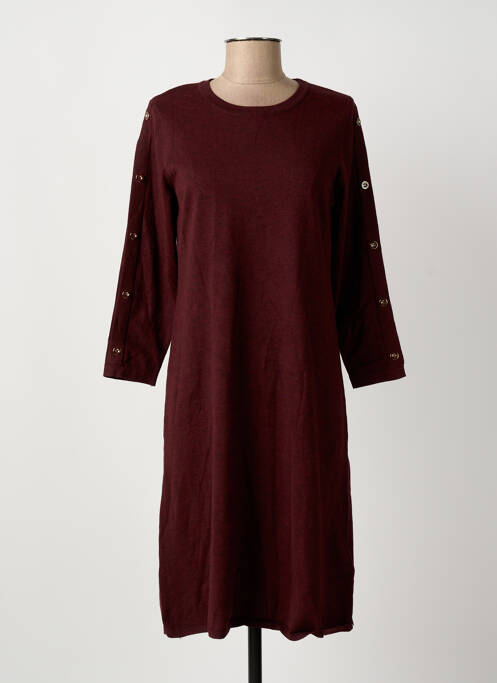 Robe pull marron SIGNATURE femme