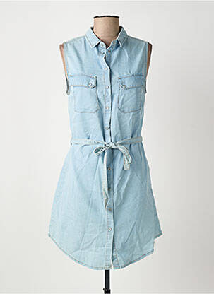 Robe courte sans manche sans manche bleu LPB LES PETITES BOMBES  femme