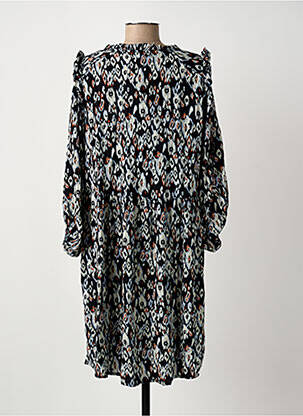Robe courte manches 3/4 manches 3/4 noir GARCIA femme
