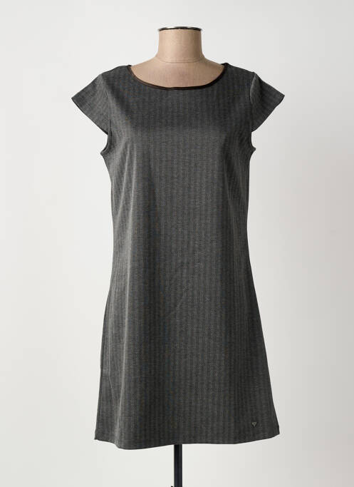 Robe courte gris LES P'TITES BOMBES femme