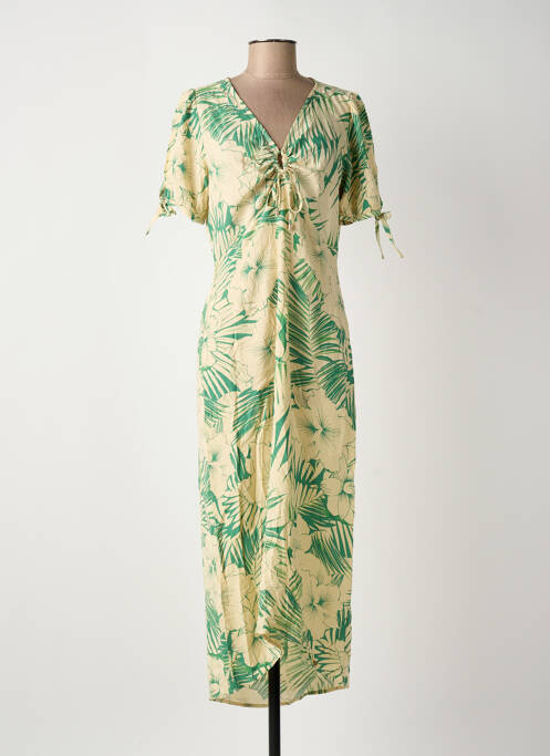 Robe longue vert LES P'TITES BOMBES femme