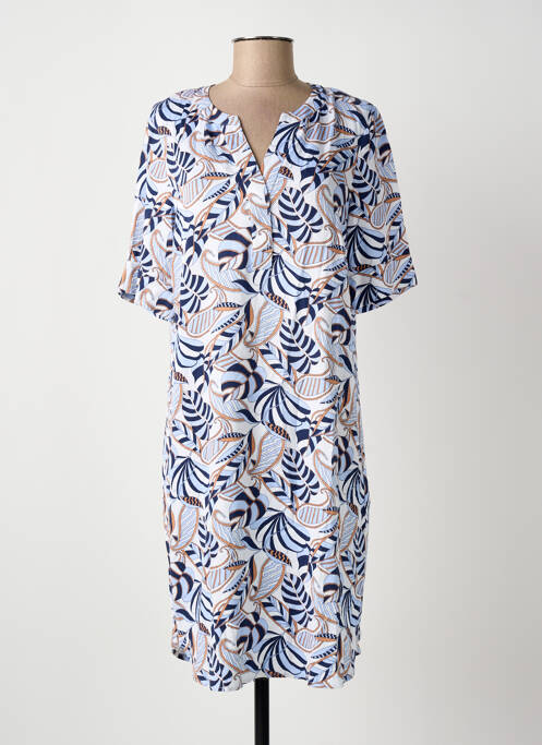 Robe mi-longue bleu OLSEN femme