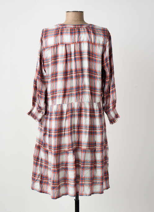 Robe mi-longue orange JENSEN femme