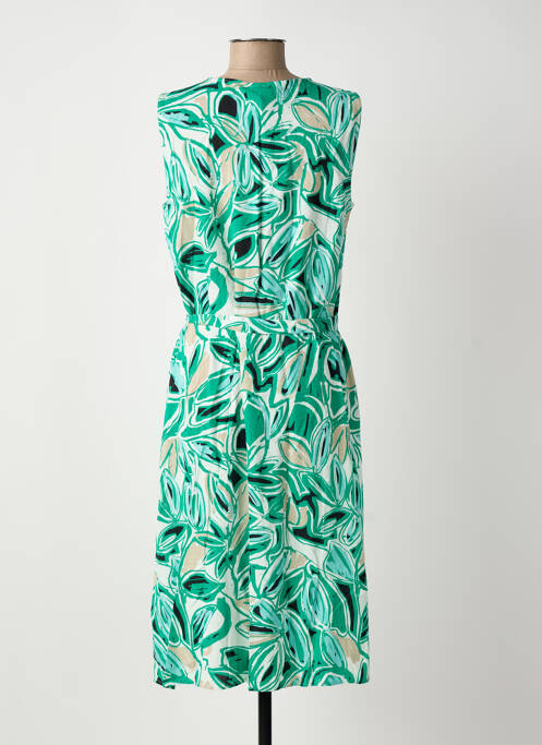 Robe mi-longue vert JENSEN femme